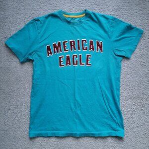 Genuine Y2K (Made in 00's) American Eagle Vintage Graphic T-shirt MENS SIZE S